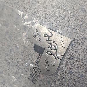 Origami Owl Valentine Heart Back Plate